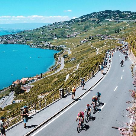 Room With 360° View Overlooking Lake Geneva And Alps Puidoux Ngoại thất bức ảnh