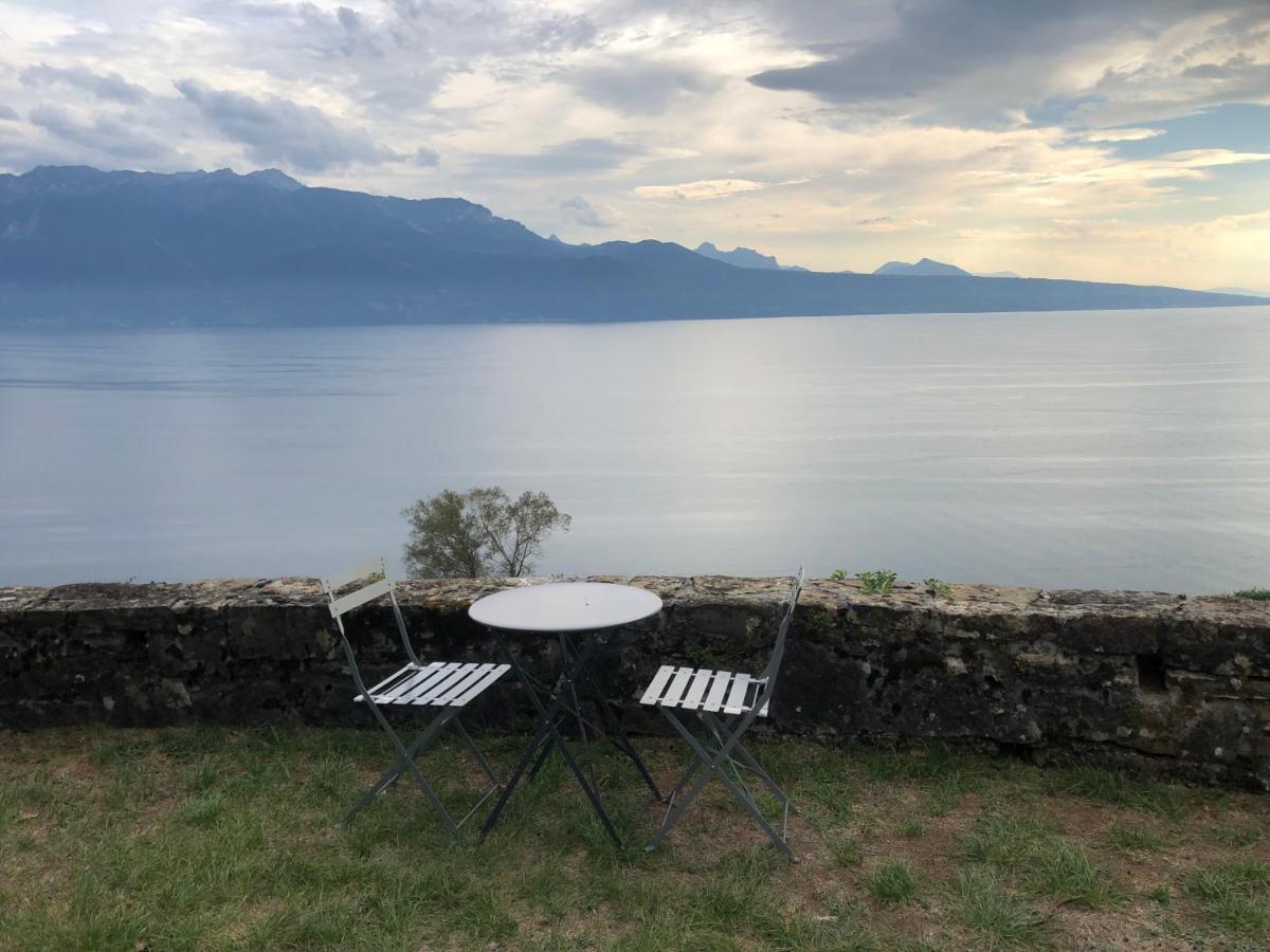 Room With 360° View Overlooking Lake Geneva And Alps Puidoux Ngoại thất bức ảnh