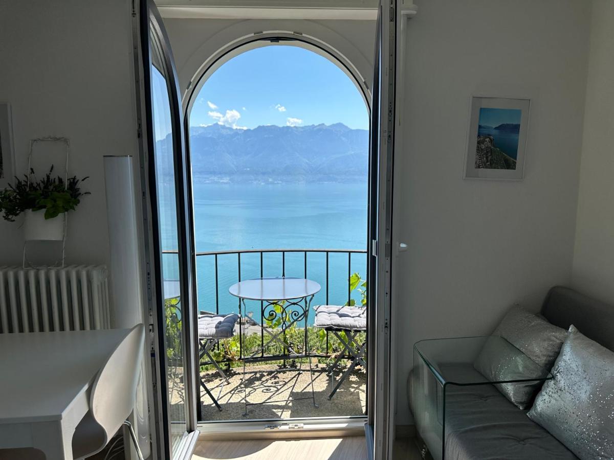 Room With 360° View Overlooking Lake Geneva And Alps Puidoux Ngoại thất bức ảnh
